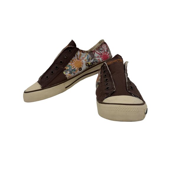 Vtg Y2K Ed Hardy Tattoo Canvas Sneakers | Streetwear Grunge Skater McBling Indie - Picture 11 of 16